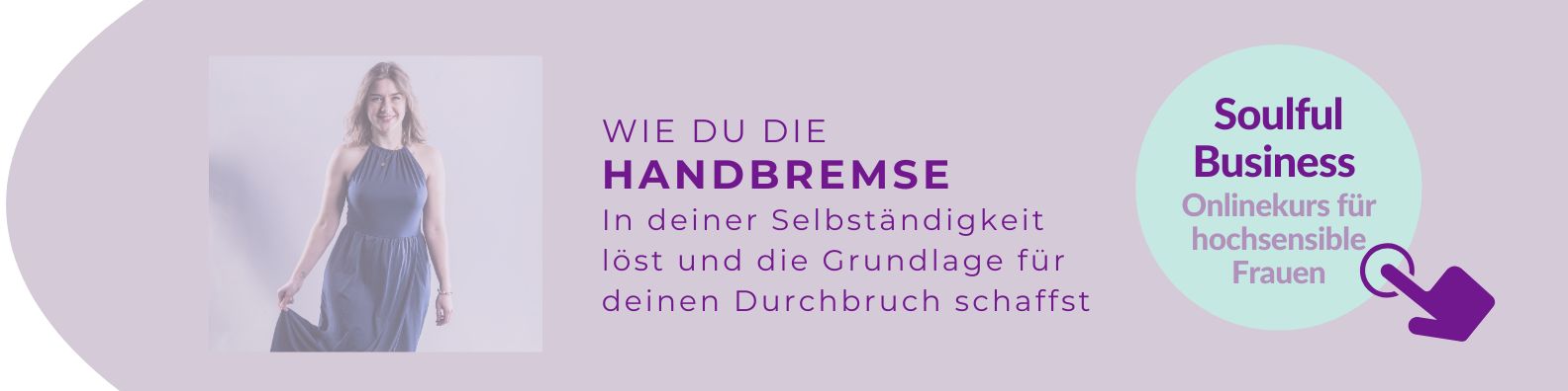 Auf dem Bild wird der Kurs von Janine Hünten vorgestellt, Coach für selbstständige Frauen, in dem es darum geht, endlich den Durchbruch in der eigenen Selbstständigkeit zu schaffen. Für mehr Umsatz und eine leichtere Kundengewinnung.